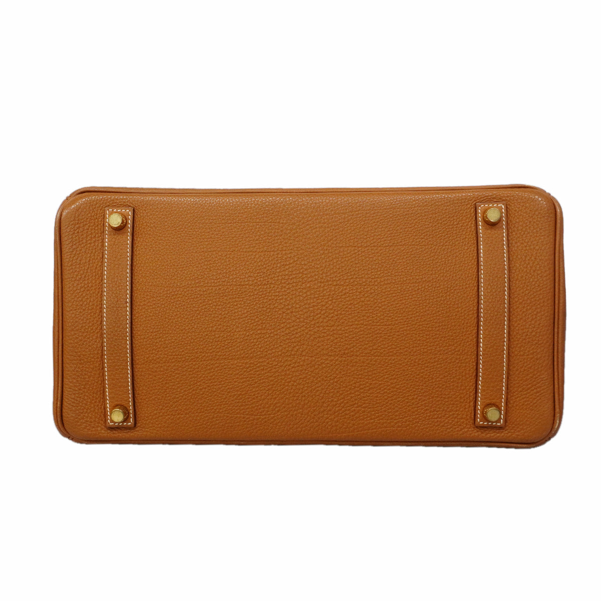 【6ga0391-h】エルメス ハンドバッグ バーキン35 トゴ ゴールド ゴールド金具 □D刻印【中古】レディース