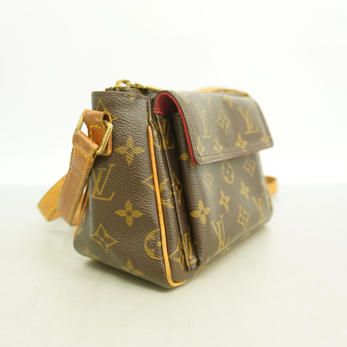【6ga0414】ルイヴィトン ショルダーバッグ モノグラム ヴィバシテPM M51165 ブラウン【中古】レディース