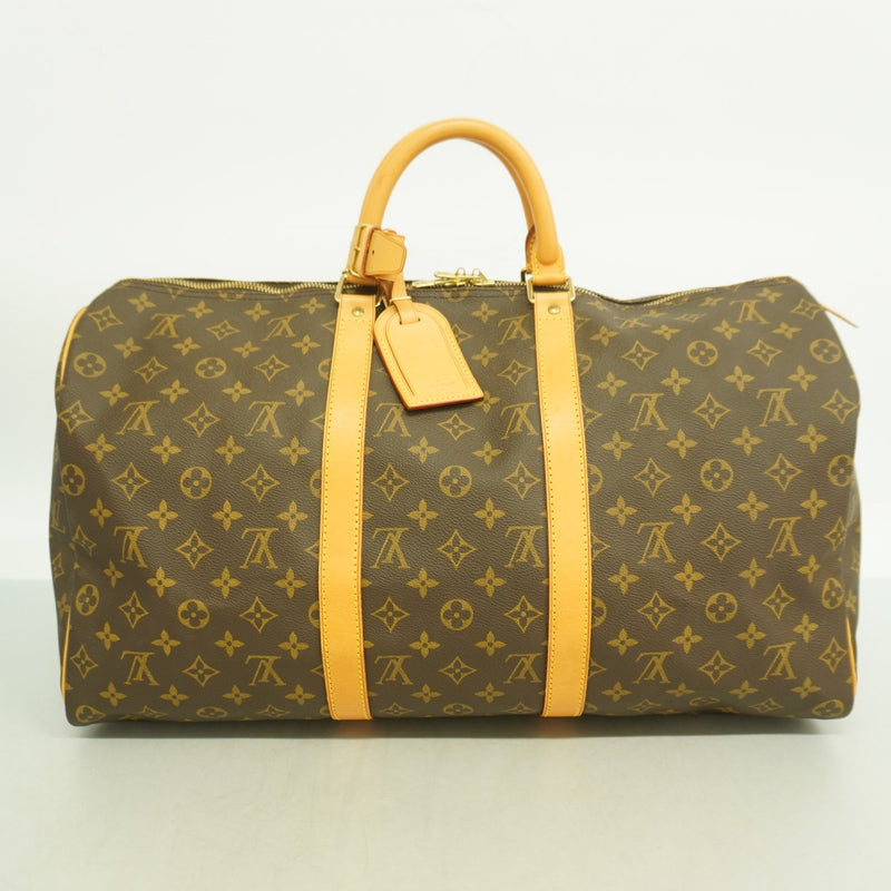 【6ga0419】ルイヴィトン ボストンバッグ モノグラム キーポル50 M41426 ブラウン【中古】メンズ レディース ユニセックス