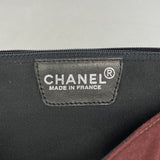 【6ga0444-h】シャネル ショルダーバッグ 2.55 チェーンショルダー スウェード マルチカラー シルバー金具【中古】レディース