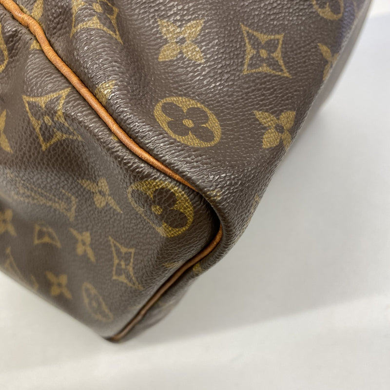 【6ga0447-h】ルイヴィトン ハンドバッグ モノグラム スピーディ35 M41107 ブラウン【中古】レディース