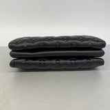 【6ga0450-h】ルイヴィトン ショルダーバッグ モノグラム・エンボス クッサンPM M21260 ノワール【中古】レディース