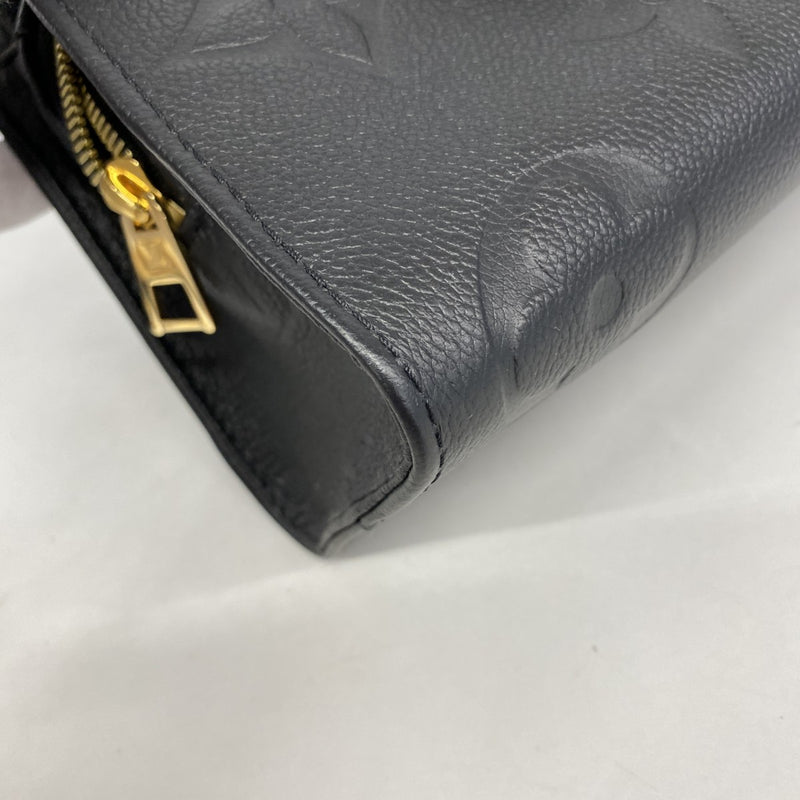 【6ga0455-h】ルイヴィトン ハンドバッグ モノグラム・アンプラント オンザゴーEW M23640 ノワール 2wayバッグ【中古】レディース