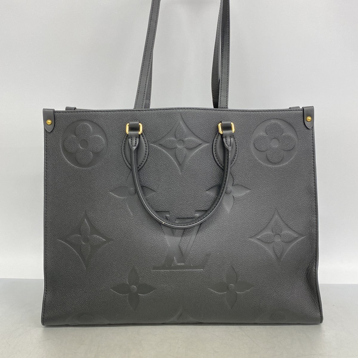 【6ga0458】ルイヴィトン トートバッグ モノグラム・アンプラント オンザゴーGM M44925 ノワール 2wayバッグ【中古】メンズ レディース ユニセックス