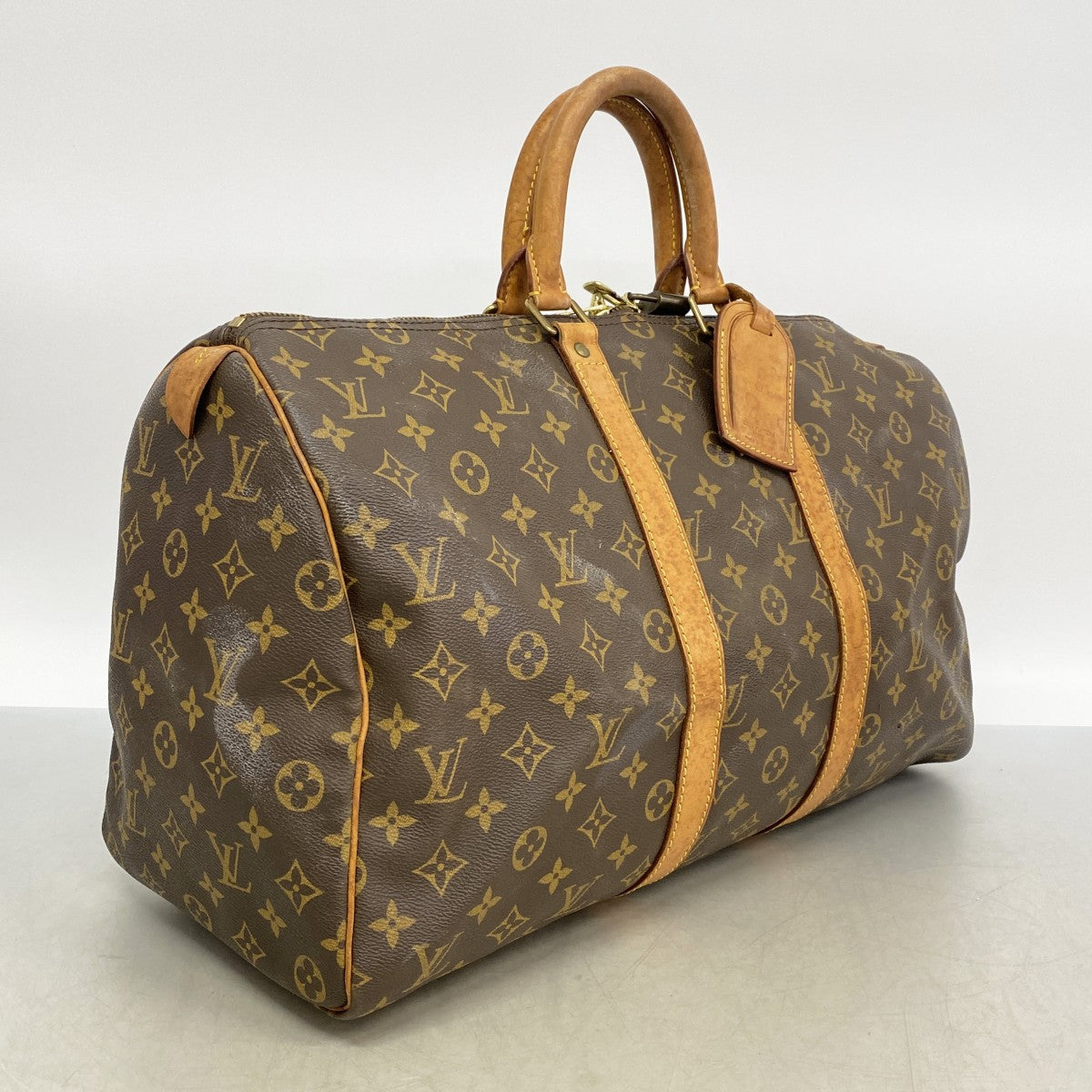 【6ga0459】ルイヴィトン ボストンバッグ モノグラム キーポル45 M41428 ブラウン【中古】メンズ レディース ユニセックス