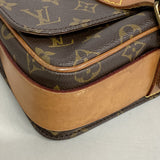 【6ga0468】ルイヴィトン ショルダーバッグ モノグラム カルトシエールMM M51253 ブラウン【中古】レディース