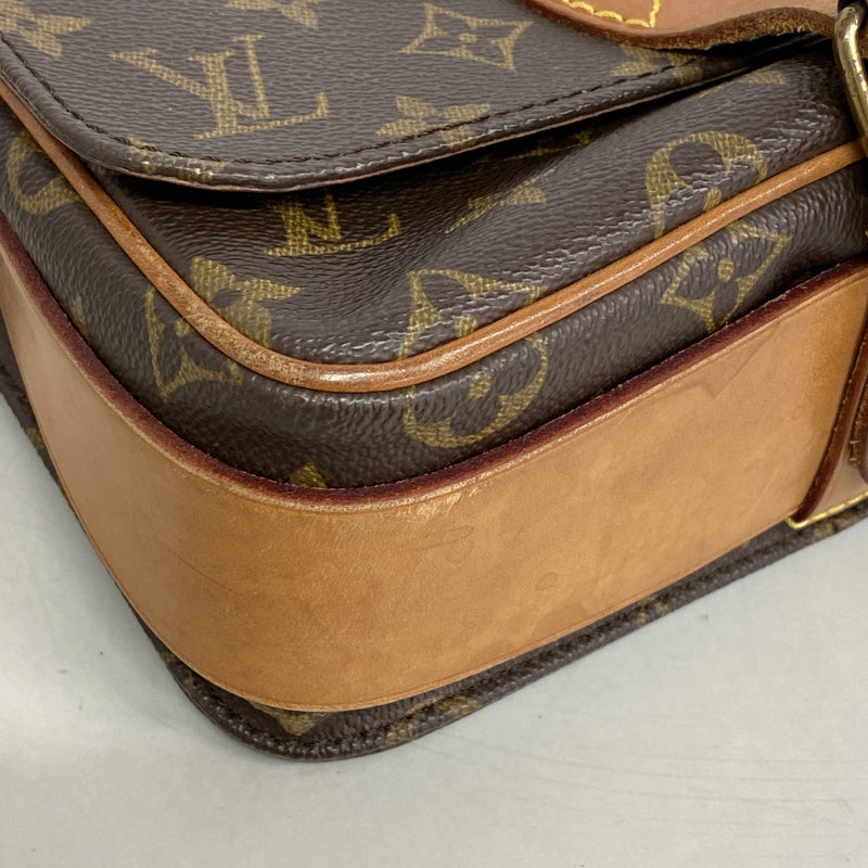 【6ga0468】ルイヴィトン ショルダーバッグ モノグラム カルトシエールMM M51253 ブラウン【中古】レディース