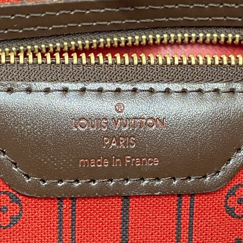【6ga0473】ルイヴィトン トートバッグ ダミエ ネヴァーフルMM N51105 エベヌ【中古】レディース