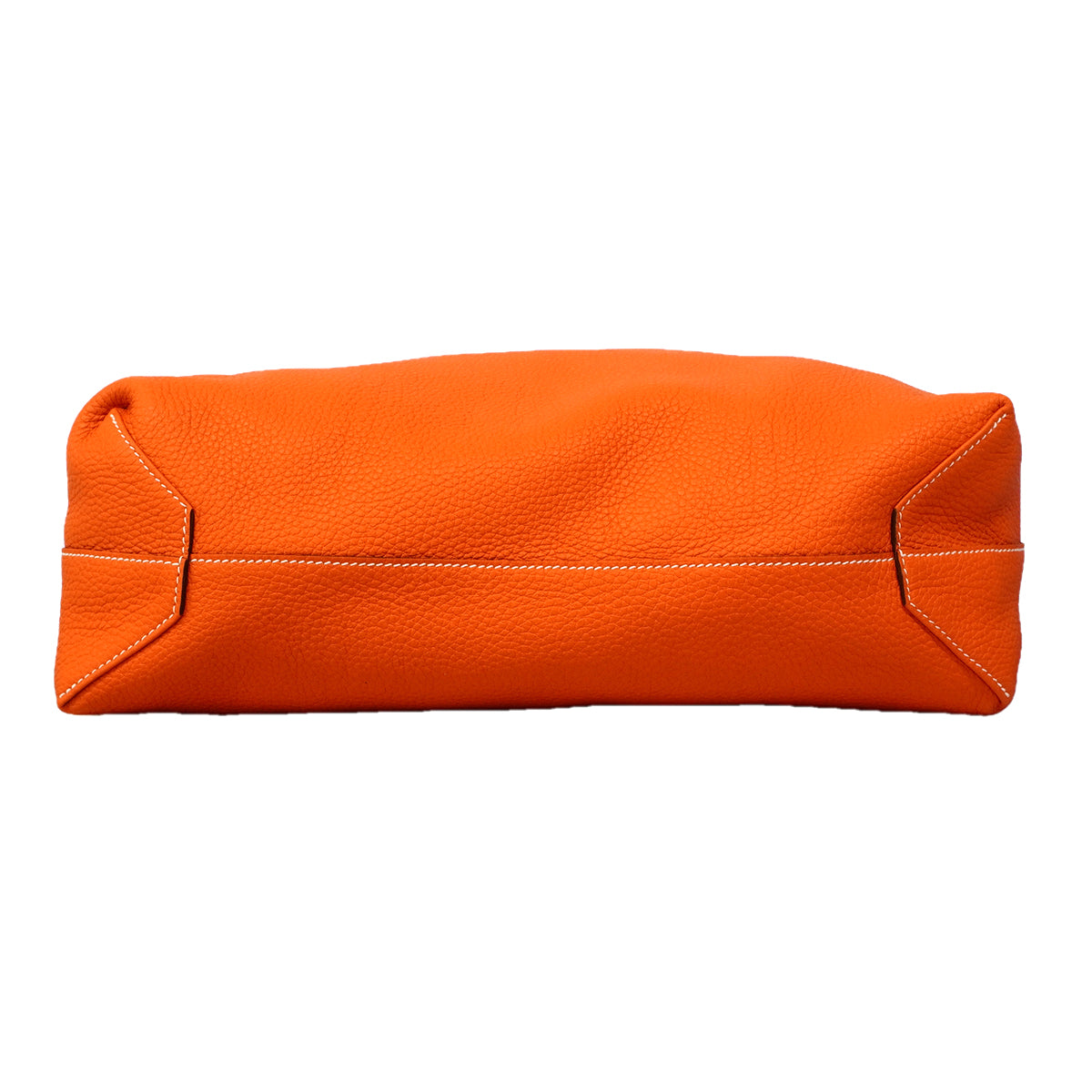 【6ga0483】エルメス トートバッグ ドゥブルセンス36 トリヨンクレマンス ゴールド オレンジ Z刻印【中古】レディース