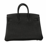 【6ga0489-g】エルメス ハンドバッグ バーキン25 トゴ ブラック ゴールド金具 Z刻印【中古】レディース