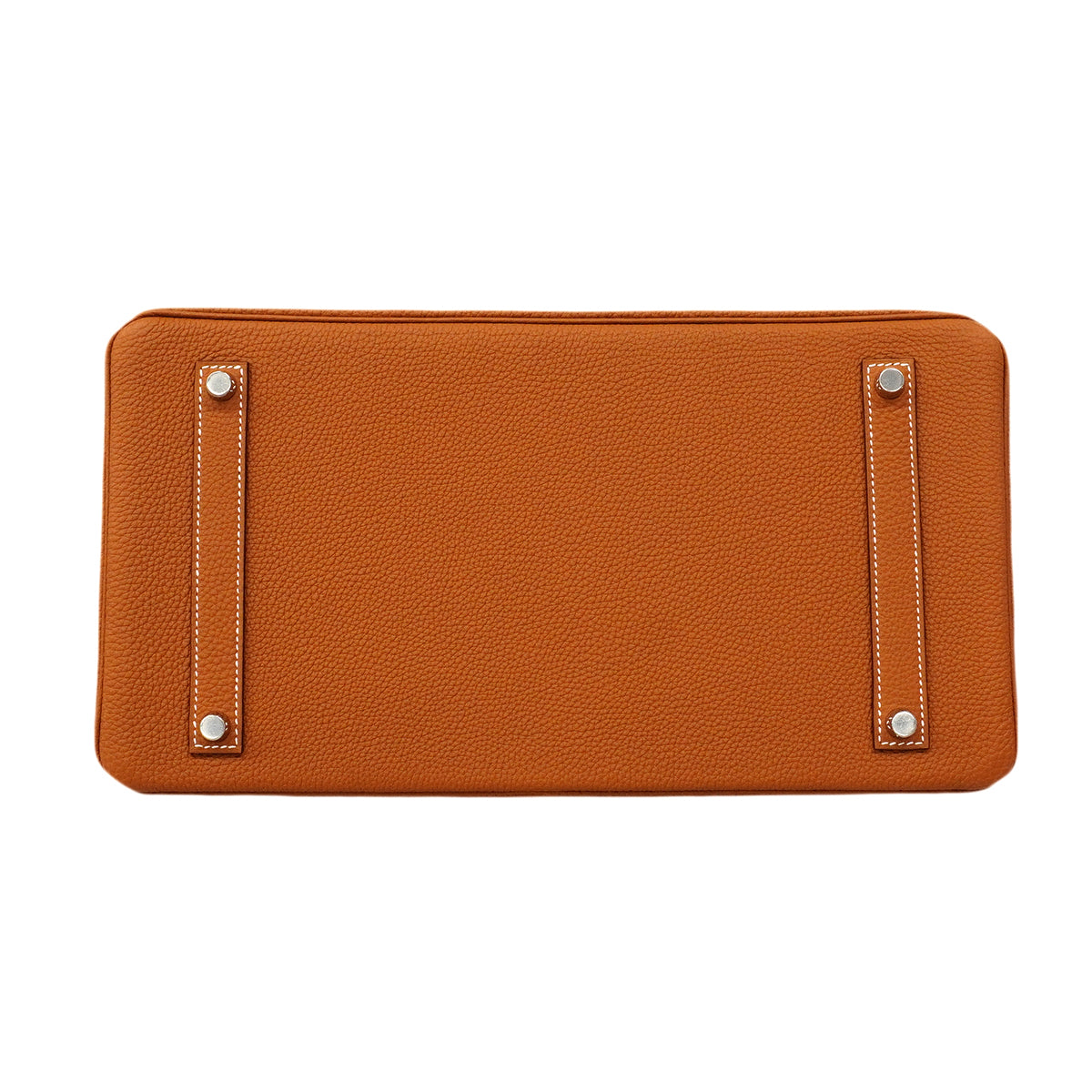 【6ga0490-g】エルメス ハンドバッグ バーキン35 トゴ ゴールド シルバー金具 G刻印【中古】レディース