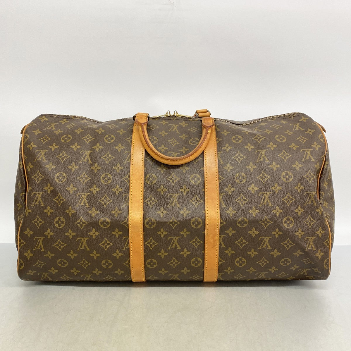 【6ga0503】ルイヴィトン ボストンバッグ モノグラム キーポル55 M41424 ブラウン【中古】メンズ レディース ユニセックス