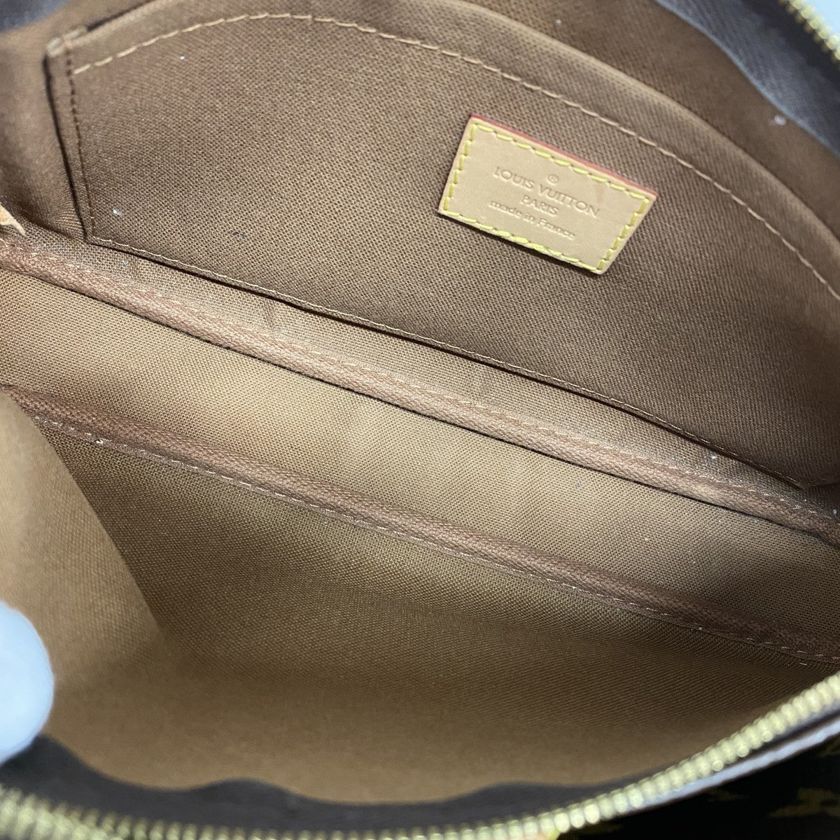 【6ga0506】ルイヴィトン ハンドバッグ モノグラム ミュルティポシェットアクセソワール M44813 カーキ 2wayバッグ【中古】レディース