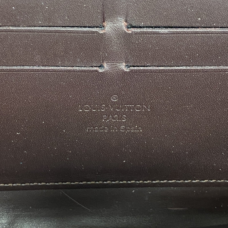 【6ga0509】ルイヴィトン 長財布 ヴェルニ ジッピーウォレット M93522 アマラント【中古】メンズ レディース ユニセックス