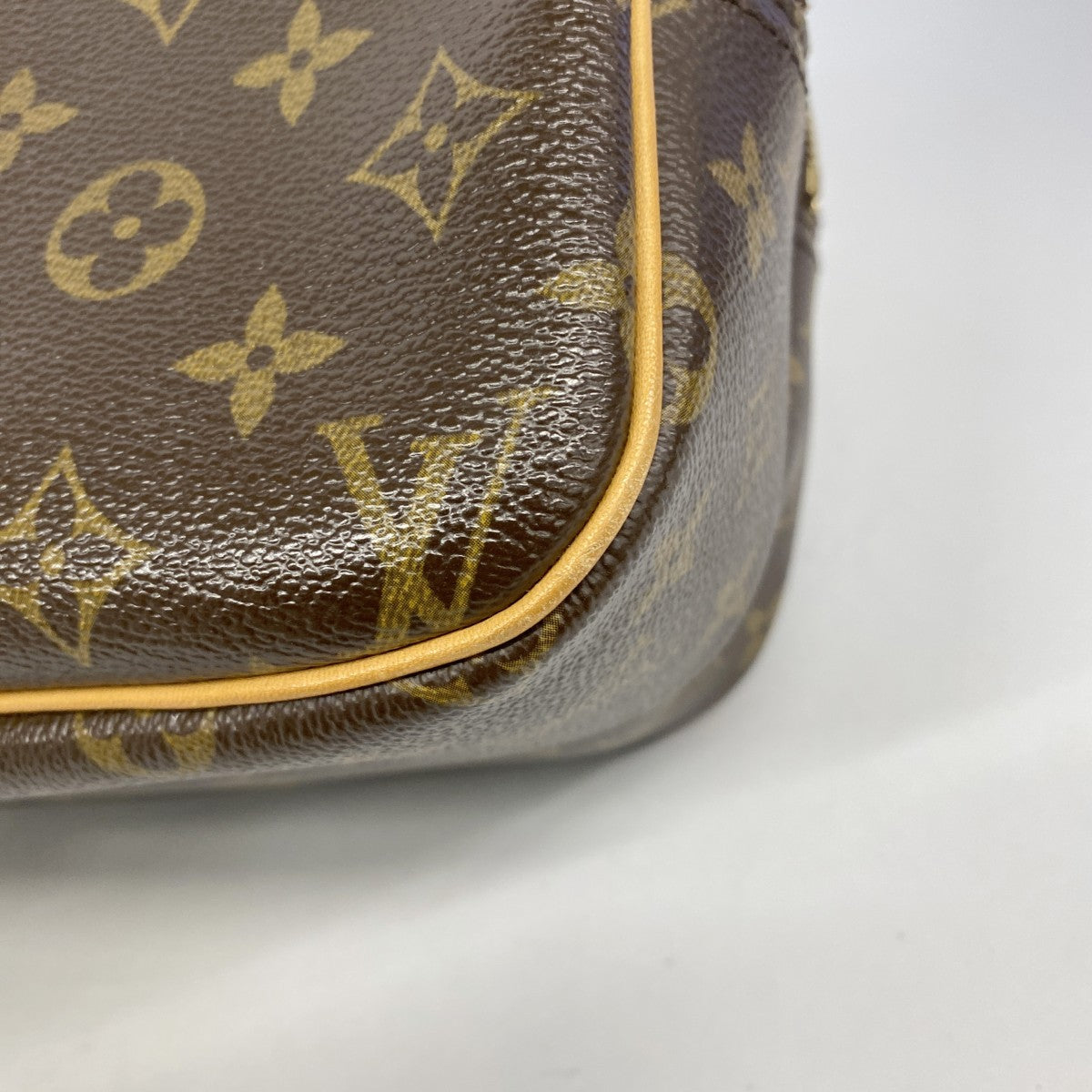 【6ga0513】ルイヴィトン ショルダーバッグ モノグラム リポーターPM M45254 ブラウン【中古】レディース