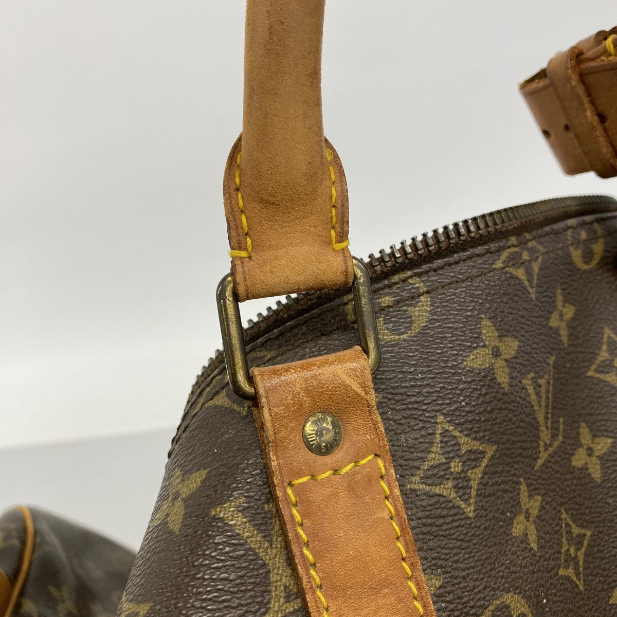 【6ga0515】ルイヴィトン ボストンバッグ モノグラム キーポル55 M41424 ブラウン【中古】メンズ レディース ユニセックス