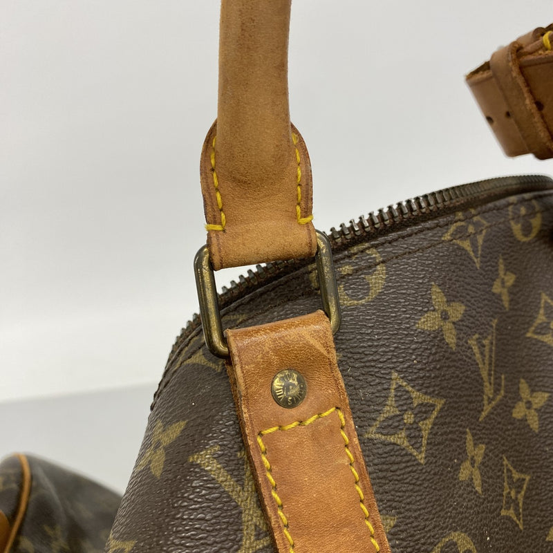 【6ga0515】ルイヴィトン ボストンバッグ モノグラム キーポル55 M41424 ブラウン【中古】メンズ レディース ユニセックス