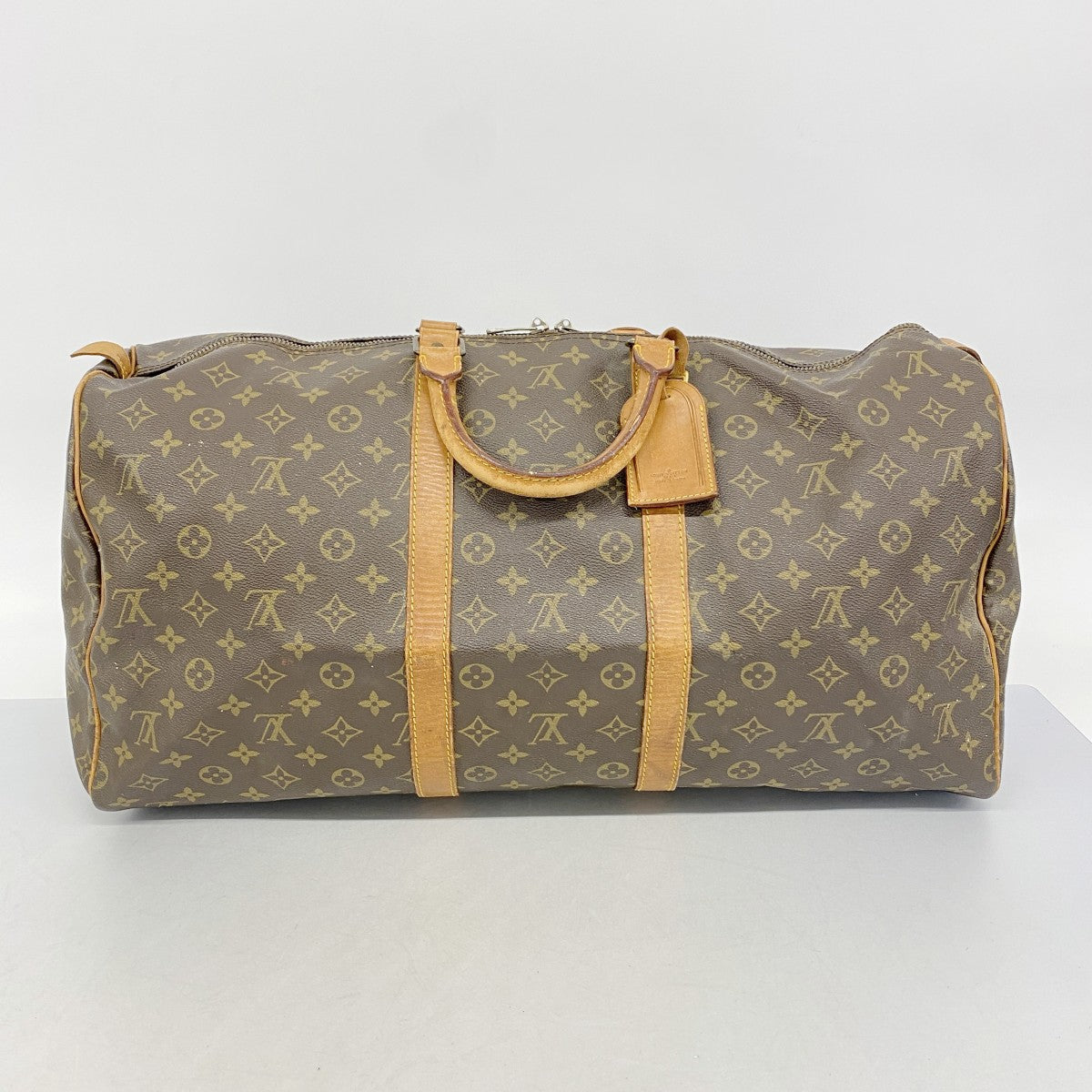 【6ga0515】ルイヴィトン ボストンバッグ モノグラム キーポル55 M41424 ブラウン【中古】メンズ レディース ユニセックス