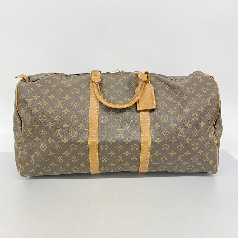 【6ga0515】ルイヴィトン ボストンバッグ モノグラム キーポル55 M41424 ブラウン【中古】メンズ レディース ユニセックス