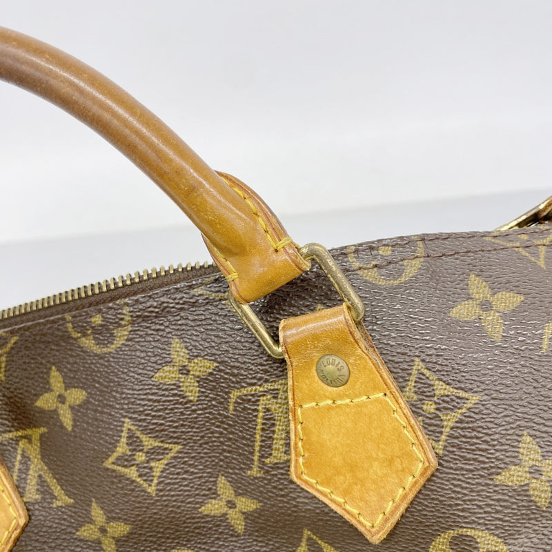 【6ga0519】ルイヴィトン ハンドバッグ モノグラム スピーディ35 M41107 ブラウン【中古】レディース