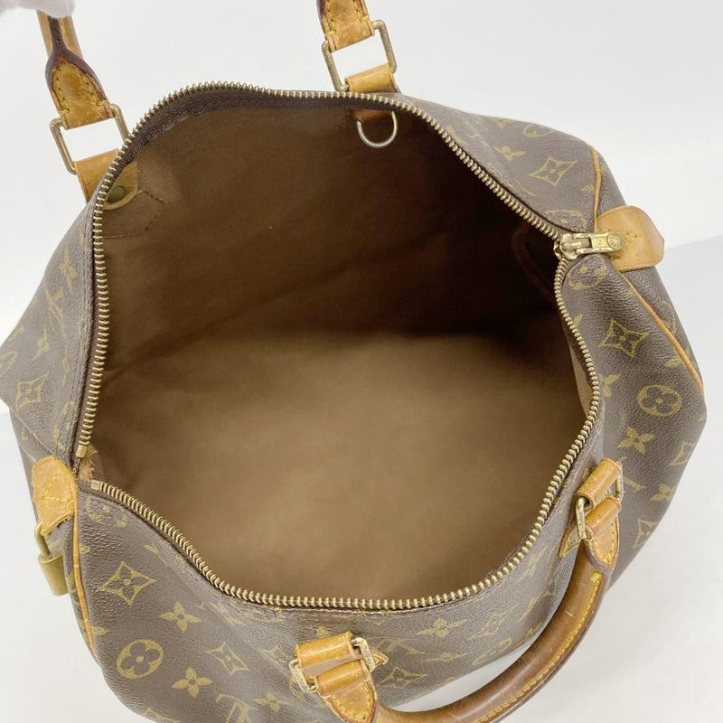【6ga0519】ルイヴィトン ハンドバッグ モノグラム スピーディ35 M41107 ブラウン【中古】レディース