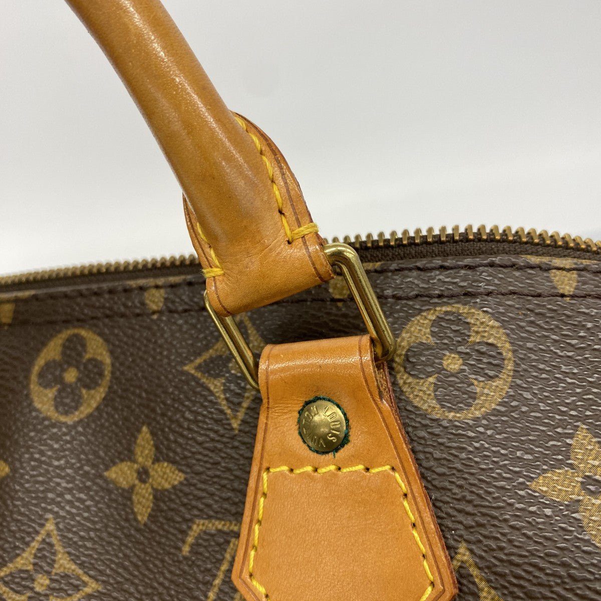 【6ga0520】ルイヴィトン ハンドバッグ モノグラム スピーディ30 M41108 ブラウン【中古】レディース