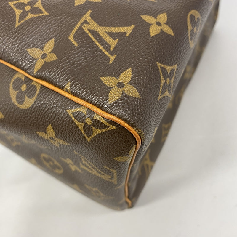 【6ga0520】ルイヴィトン ハンドバッグ モノグラム スピーディ30 M41108 ブラウン【中古】レディース