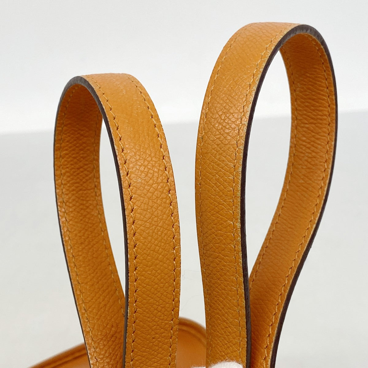 【6ga0522】エルメス ショルダーバッグ ヴェスパTPM ヴォーエプソン オレンジ シルバー金具 □H刻印【中古】レディース