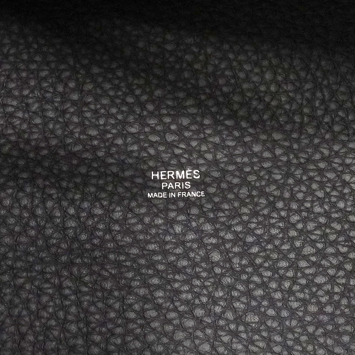 【6ga0529】エルメス ハンドバッグ ピコタンロックPM トリヨンクレマンス キャバン シルバー金具 G刻印【中古】レディース