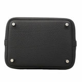 【6ga0529】エルメス ハンドバッグ ピコタンロックPM トリヨンクレマンス キャバン シルバー金具 G刻印【中古】レディース