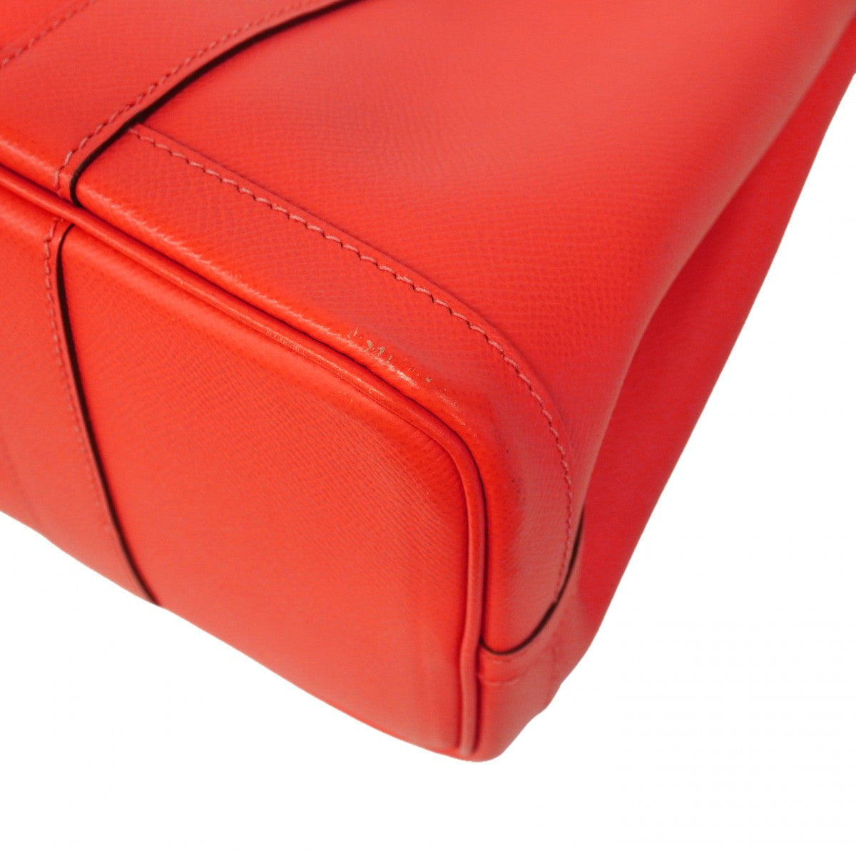 【6ga0535】エルメス トートバッグ ガーデンパーティTPM ヴォーエプソン ローズジャイプール シルバー金具 A刻印【中古】レディース