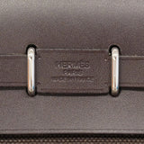 【6ga0536】エルメス ショルダーバッグ エールバッグジップミニ トワルミリタリー エベーヌ シルバー金具 G刻印【中古】レディース