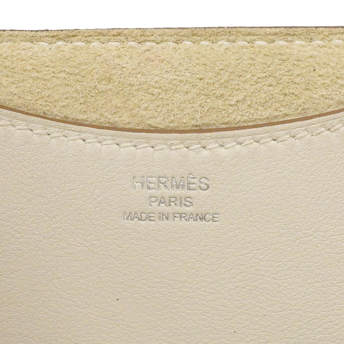 【6ga0540】エルメス ハンドバッグ インザループ18 トリヨンクレマンス グリペール シルバー金具 W刻印【中古】レディース