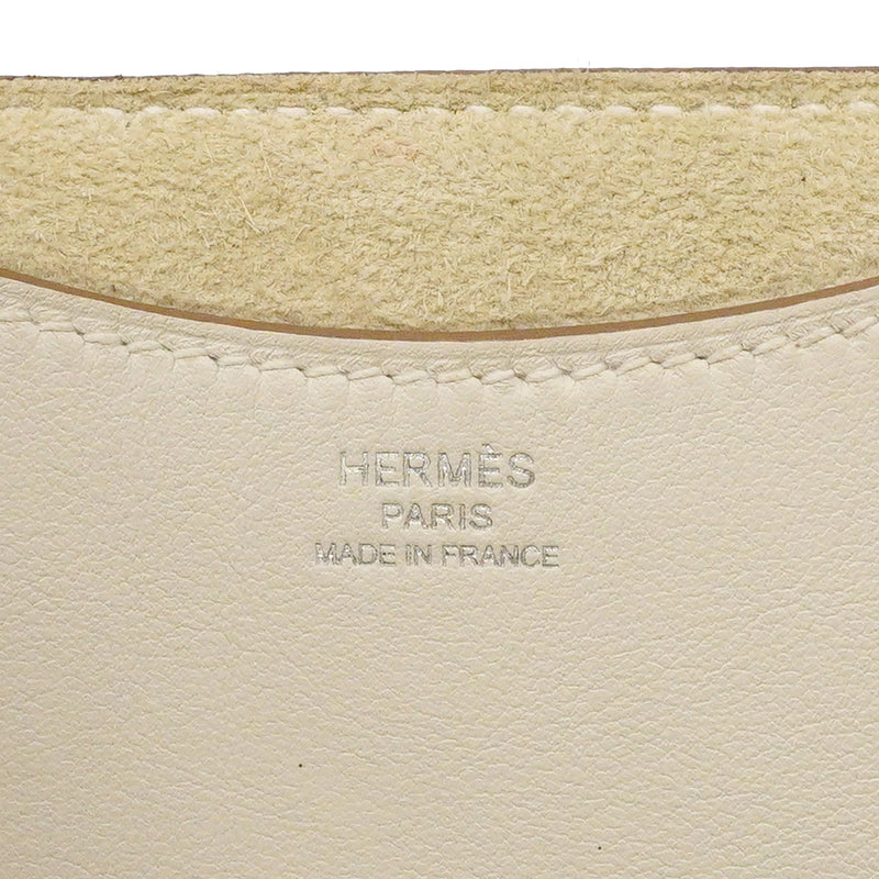 【6ga0540】エルメス ハンドバッグ インザループ18 トリヨンクレマンス グリペール シルバー金具 W刻印【中古】レディース
