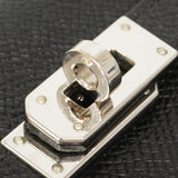 【6ga0543】エルメス ショルダーウォレット ケリートゥーゴー ヴォーエプソン ブラック シルバー金具 K刻印【中古】レディース