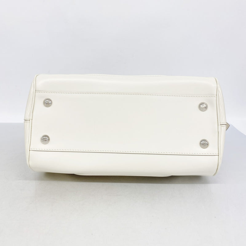 【6ga0545-k】ルイヴィトン ハンドバッグ エピ ボーリングモンテーニュPM M5932J イヴォワール【中古】レディース