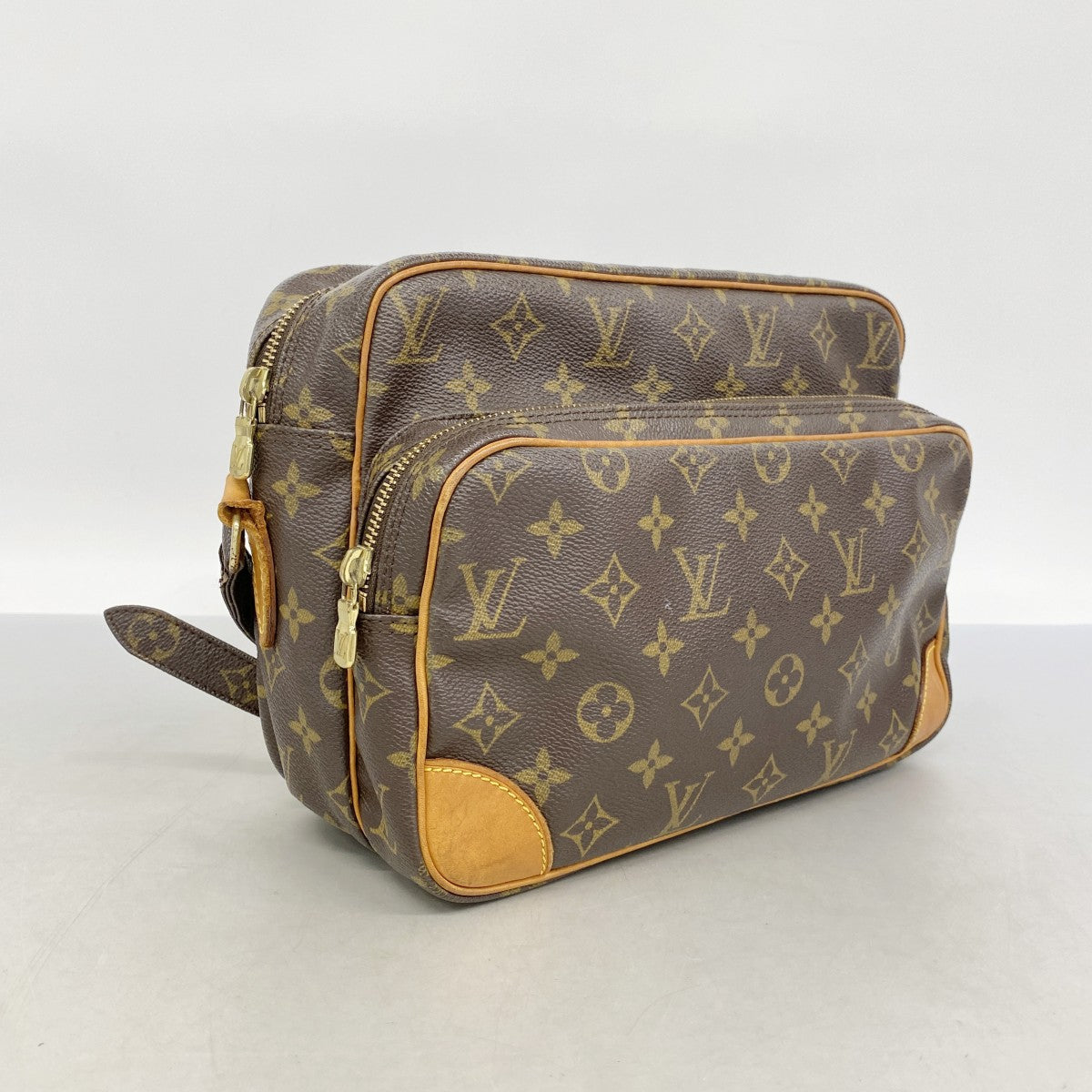 【6ga0558】ルイヴィトン ショルダーバッグ モノグラム ナイル M45244 ブラウン【中古】レディース
