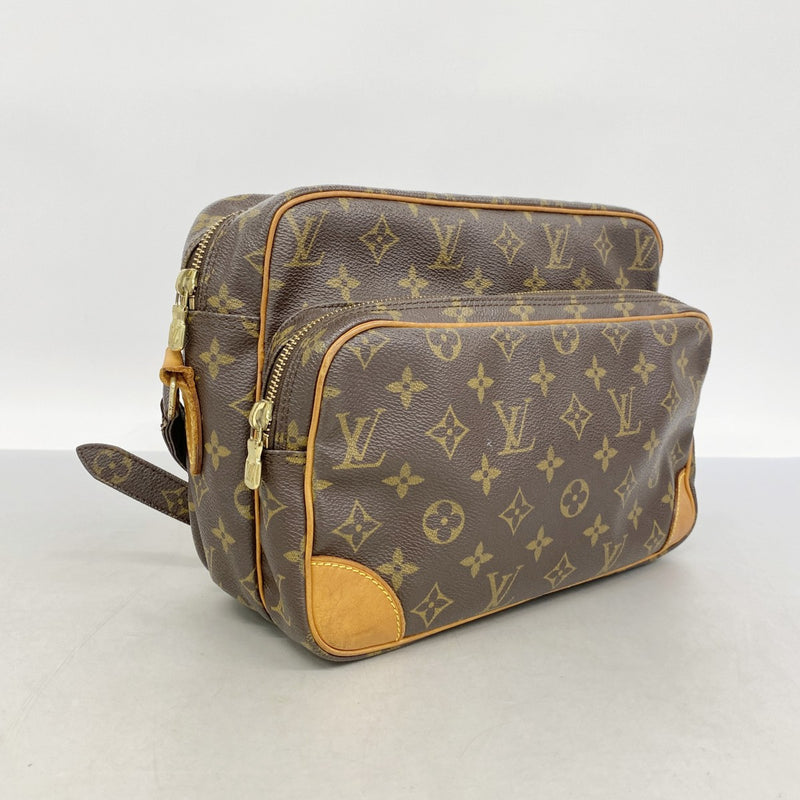 【6ga0558】ルイヴィトン ショルダーバッグ モノグラム ナイル M45244 ブラウン【中古】レディース