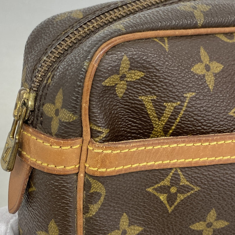 【6ga0577】ルイヴィトン クラッチバッグ モノグラム コンピエーニュ23 M51847 ブラウン【中古】メンズ レディース ユニセックス