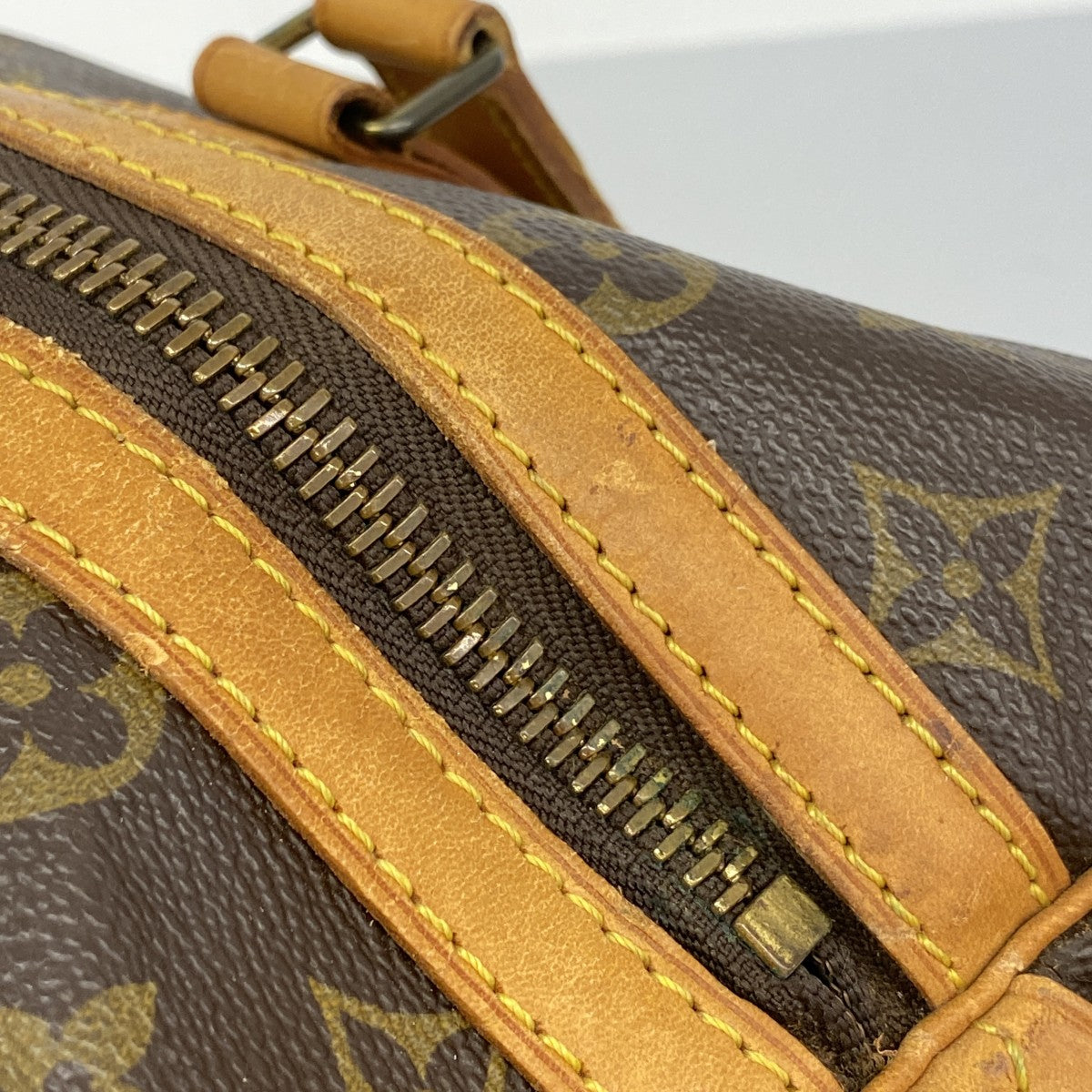 【6ga0581】ルイヴィトン ボストンバッグ モノグラム サックスプール35 M41626 ブラウン【中古】メンズ レディース ユニセックス