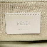 【6ga0586】フェンディ ハンドバッグ バイザウェイ レザー グレージュ シルバー金具 2wayバッグ【中古】レディース