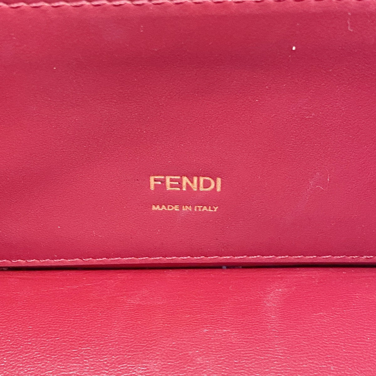 【6ga0587】フェンディ ショルダーバッグ キャンユー レザー ブラック ゴールド金具【中古】レディース