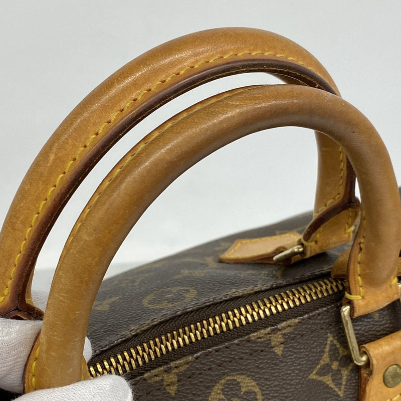 【6ga0606】ルイヴィトン ハンドバッグ モノグラム スピーディ30 M41108 ブラウン【中古】レディース