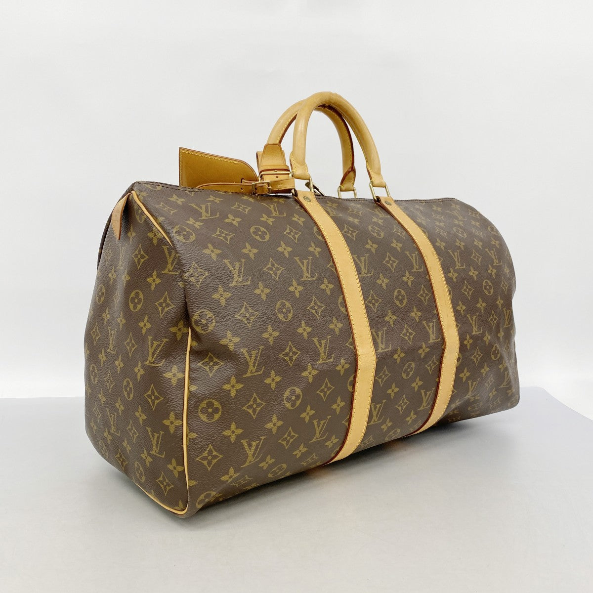 【6ga0607】ルイヴィトン ボストンバッグ モノグラム キーポル50 M41426 ブラウン【中古】メンズ レディース ユニセックス