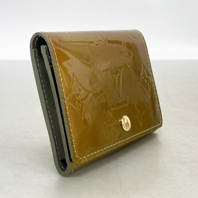 【6ga0614-k】ルイヴィトン 名刺入れ ヴェルニ アンヴェロップカルトドゥヴィジット M91408 グリアールデコ【中古】メンズ レディース ユニセックス