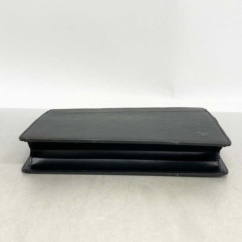 【6ga0621】ルイヴィトン クラッチバッグ エピ ポシェットオム M52522 ノワール【中古】メンズ