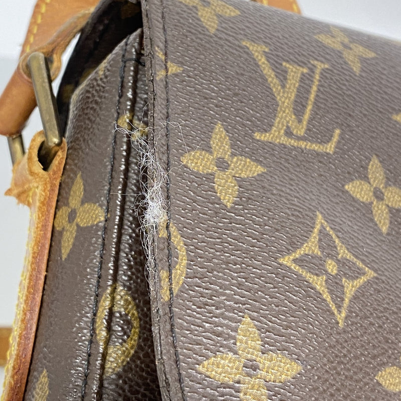 【6ga0626】ルイヴィトン ショルダーバッグ モノグラム サンクルーGM M51242 ブラウン【中古】レディース