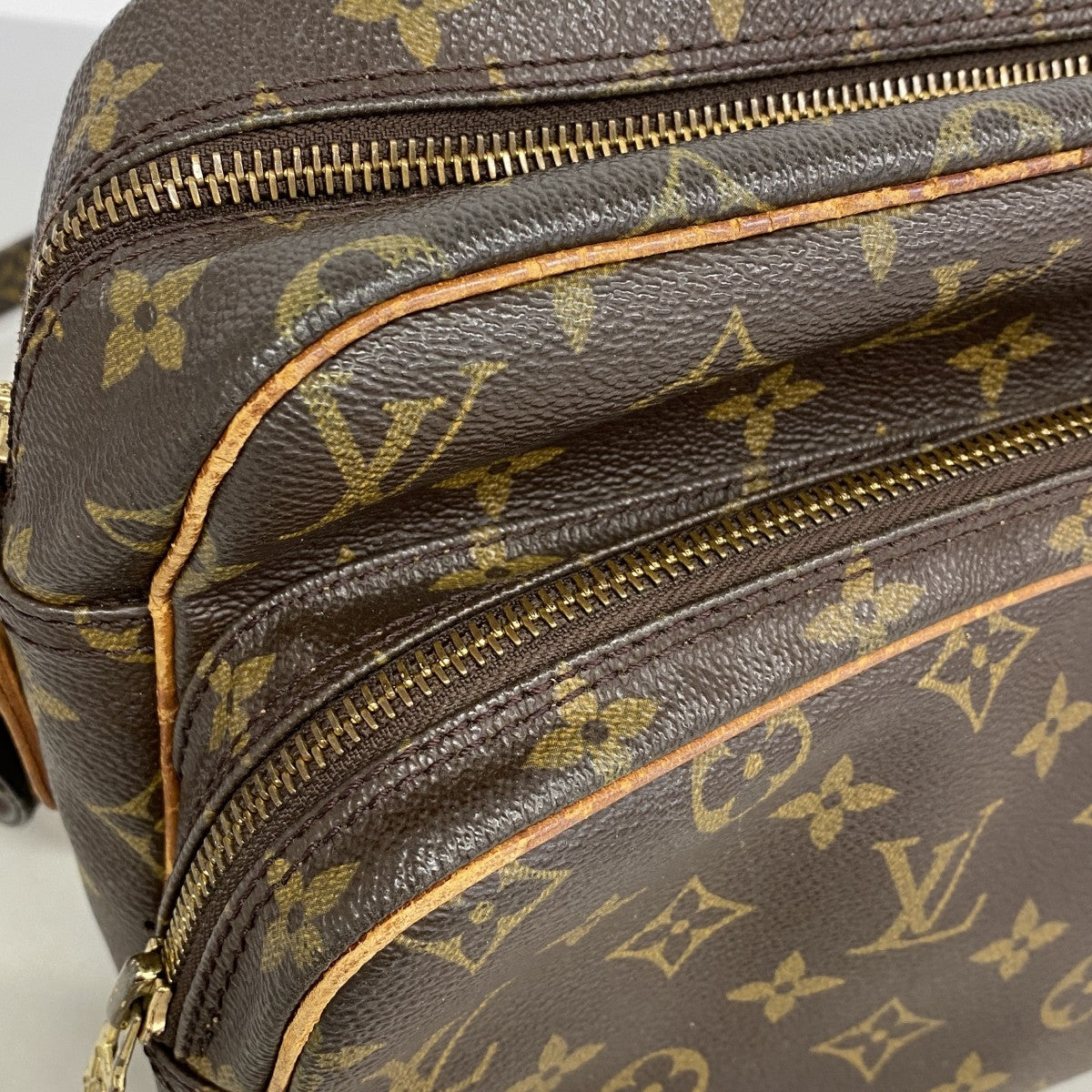 【6ga0627】ルイヴィトン ショルダーバッグ モノグラム ナイル M45244 ブラウン【中古】レディース