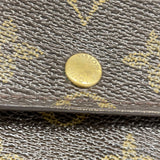 【6ga0637】ルイヴィトン 長財布 モノグラム ポシェットポルトモネクレディ M61725 ブラウン【中古】レディース