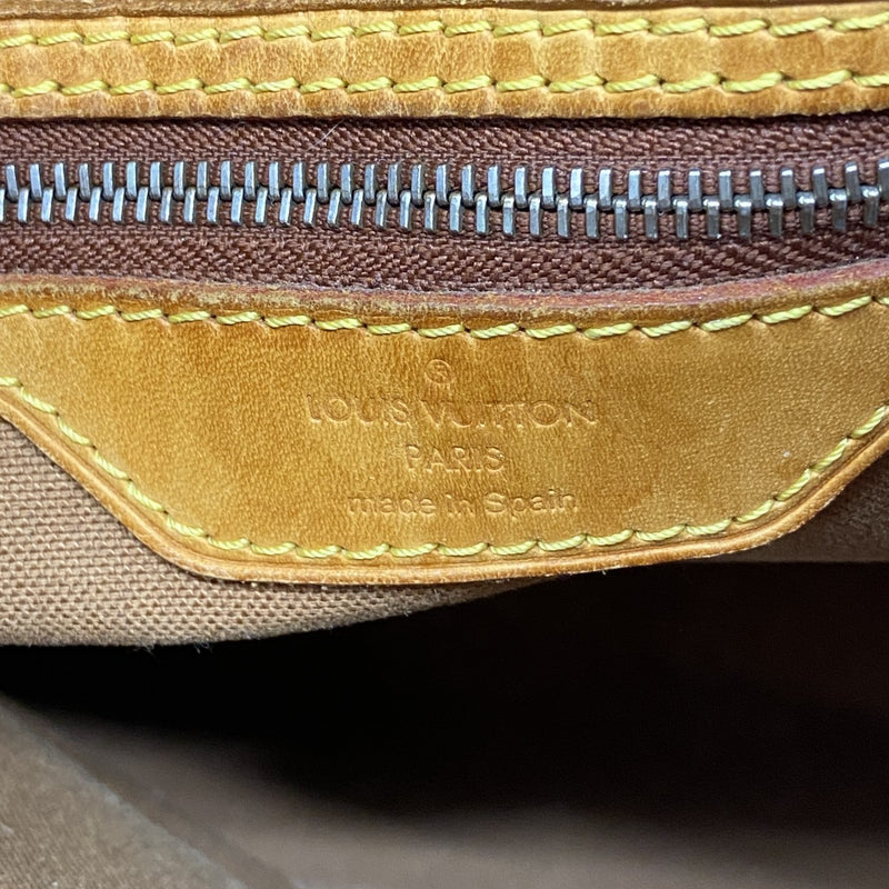 【6ga0644】ルイヴィトン トートバッグ モノグラム バティニョールヴェルティカル M51153 ブラウン【中古】レディース